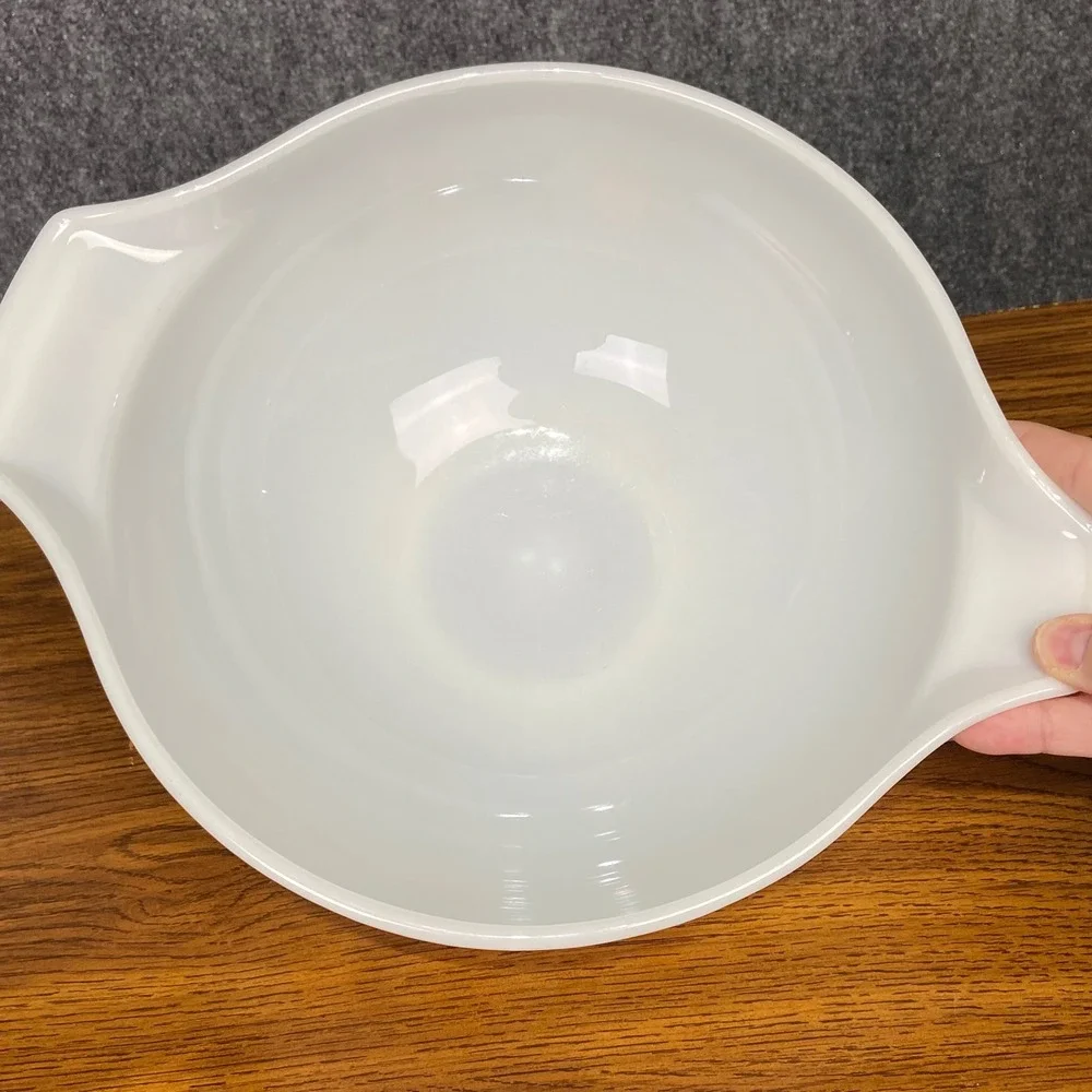 Vintage Pyrex Town & Country Cinderella 444 Mixing Bowl 4 Quart‎ Brown Orange